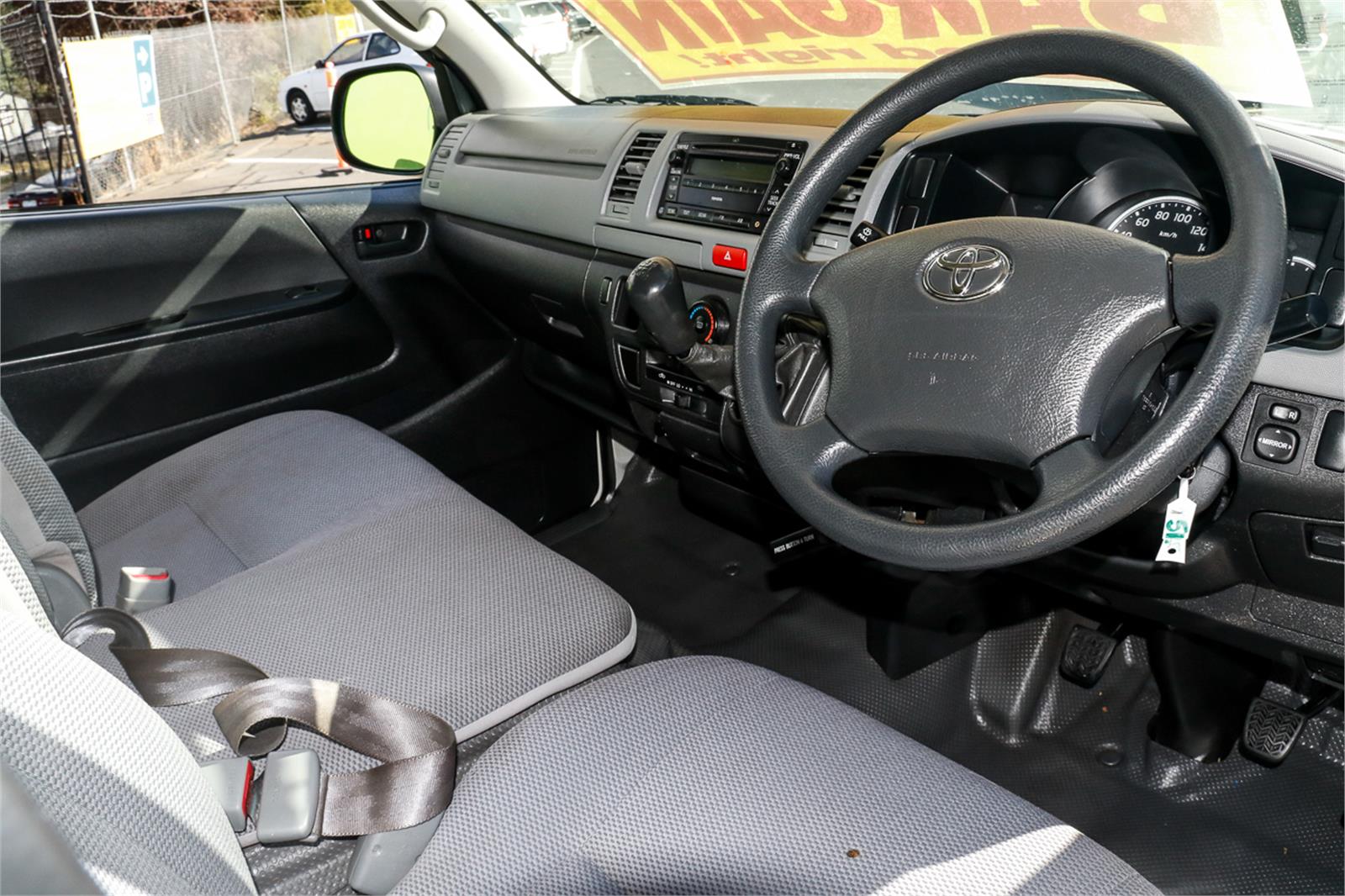 2008 TOYOTA HIACE KDH201R MANUAL VAN