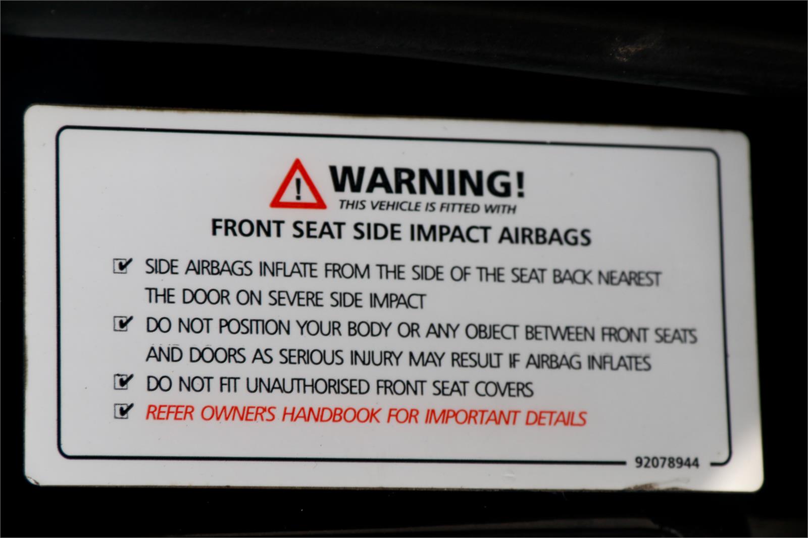 2005 HOLDEN COMMODORE VZ SPORTS AUTOMATIC SEDAN