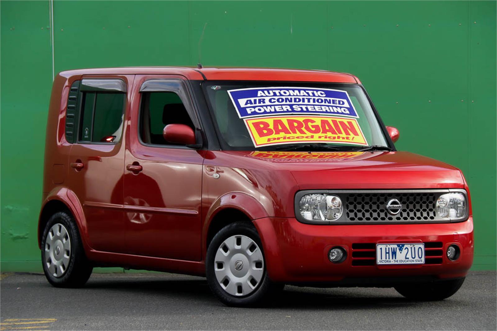 2008 NISSAN CUBE BZ11 CONSTANTLY VARIABLE TRANSMISSION WAGON