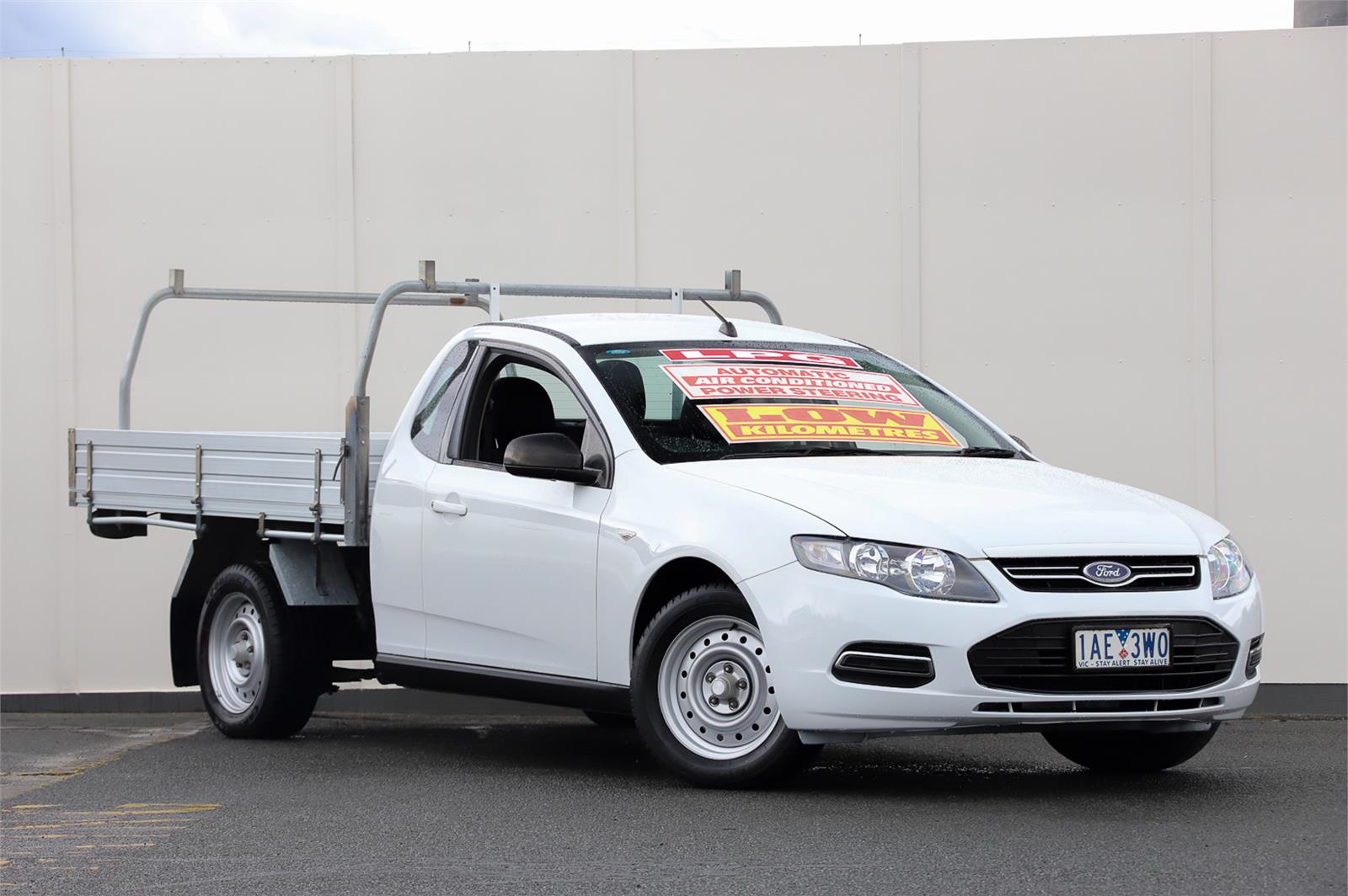 2013 FORD FALCON UTE FG MKII ECOLPI AUTOMATIC CAB CHASSIS