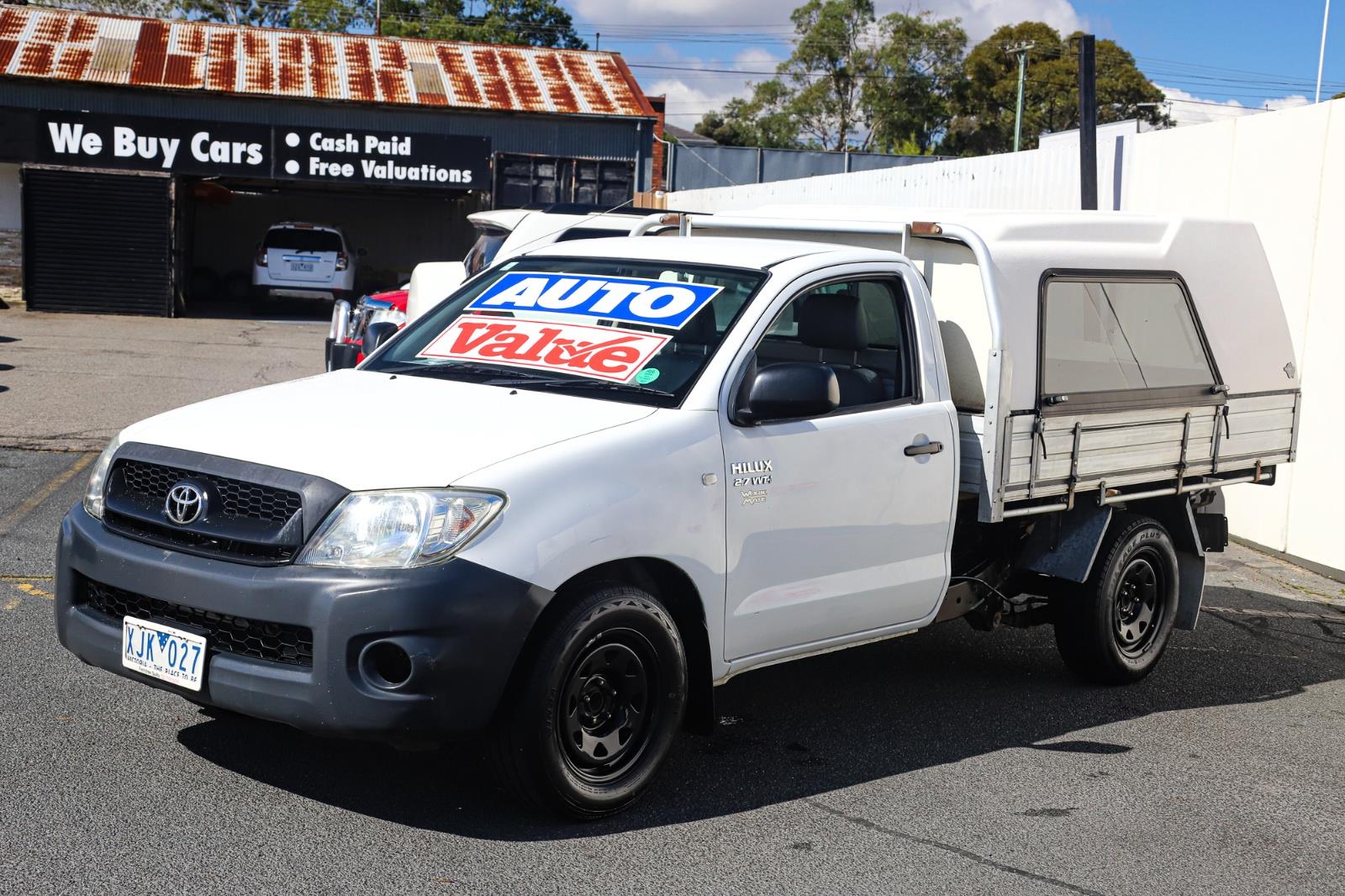 2009 TOYOTA HILUX TGN16R WORKMATE AUTOMATIC CAB CHASSIS