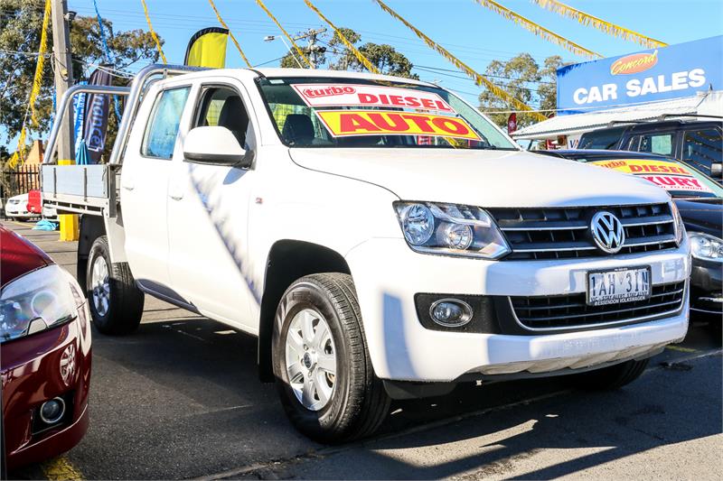 2013 VOLKSWAGEN AMAROK 2H MY12.5 TDI420 HIGHLINE (4x4) 8 SP AUTOMATIC DUAL CAB UTILITY
