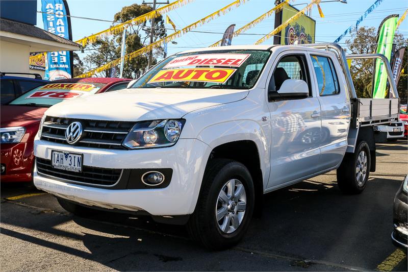 2013 VOLKSWAGEN AMAROK 2H MY12.5 TDI420 HIGHLINE (4x4) 8 SP AUTOMATIC DUAL CAB UTILITY