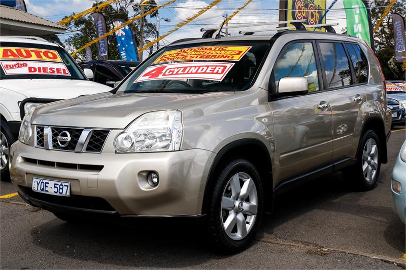 2010 NISSAN X-TRAIL T31 MY11 ST-L (4x4) CVT AUTO 6 SP SEQUENTIAL 4D WAGON