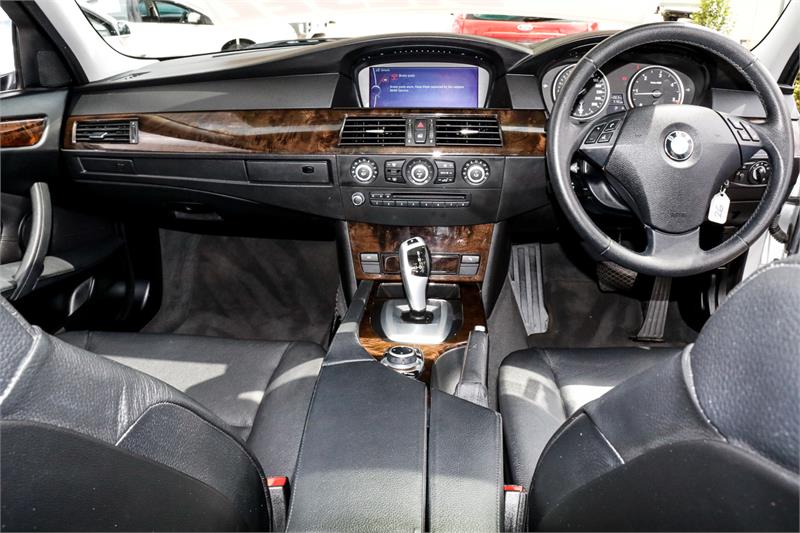 2010 BMW 5 E60 MY09 20d 6 SP AUTOMATIC STEPTRONIC 4D SEDAN