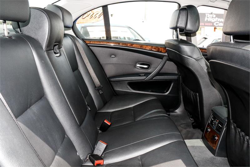 2010 BMW 5 E60 MY09 20d 6 SP AUTOMATIC STEPTRONIC 4D SEDAN