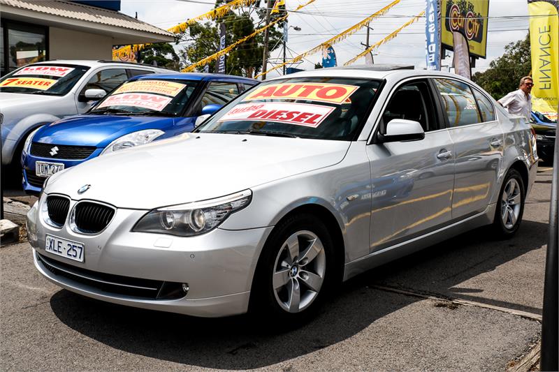 2010 BMW 5 E60 MY09 20d 6 SP AUTOMATIC STEPTRONIC 4D SEDAN
