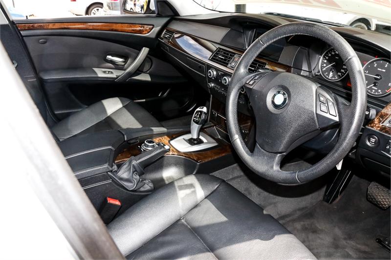 2010 BMW 5 E60 MY09 20d 6 SP AUTOMATIC STEPTRONIC 4D SEDAN