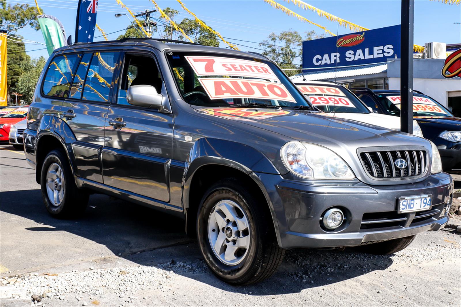 2003 HYUNDAI TERRACAN 4 SP AUTOMATIC 4D WAGON