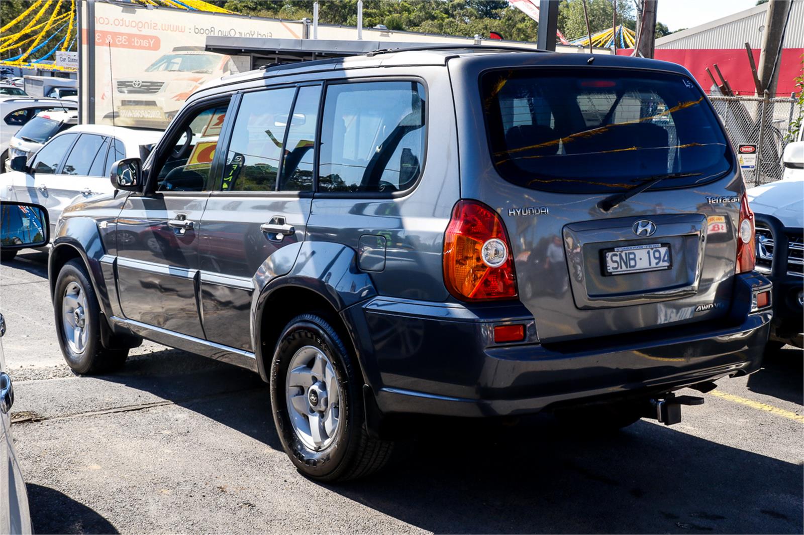 2003 HYUNDAI TERRACAN 4 SP AUTOMATIC 4D WAGON