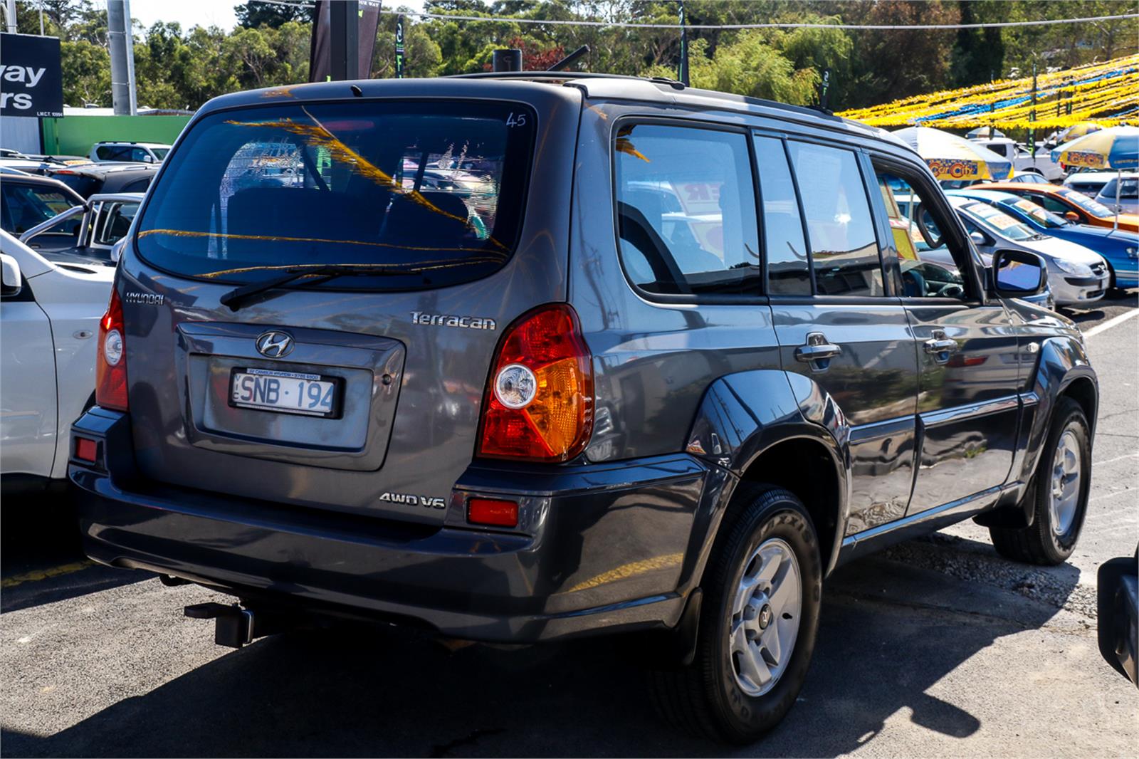 2003 HYUNDAI TERRACAN 4 SP AUTOMATIC 4D WAGON