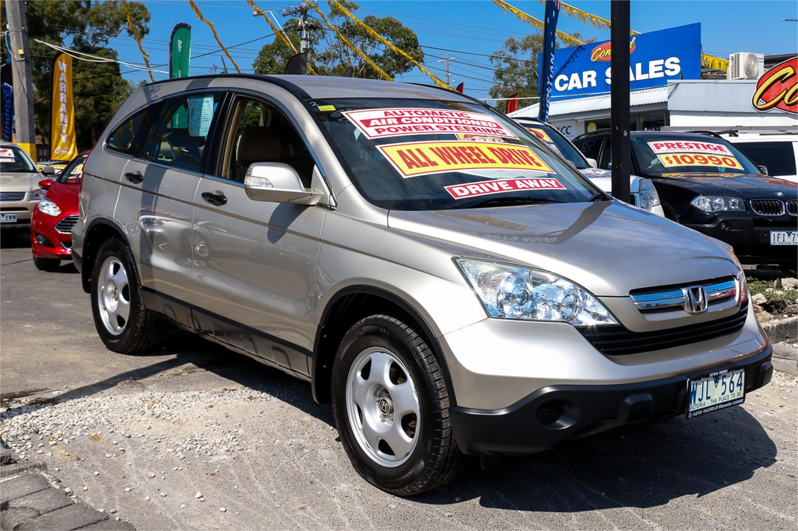 2007 HONDA CR-V 2005 UPGRADE (4x4) 5 SP MANUAL 4D WAGON