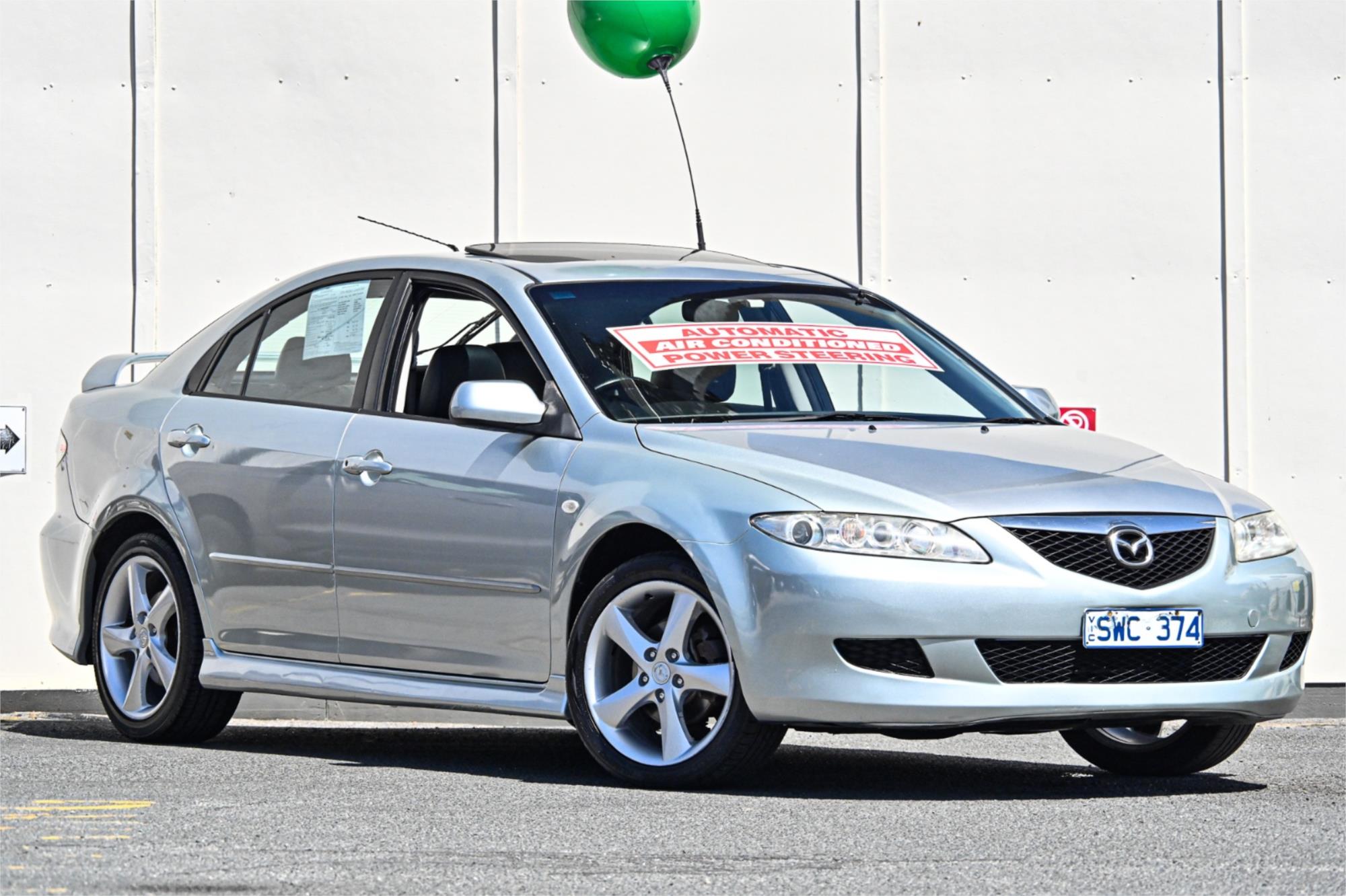 2004 MAZDA MAZDA6 GG LUXURY 4 SP AUTO ACTIVEMATIC 5D HATCHBACK