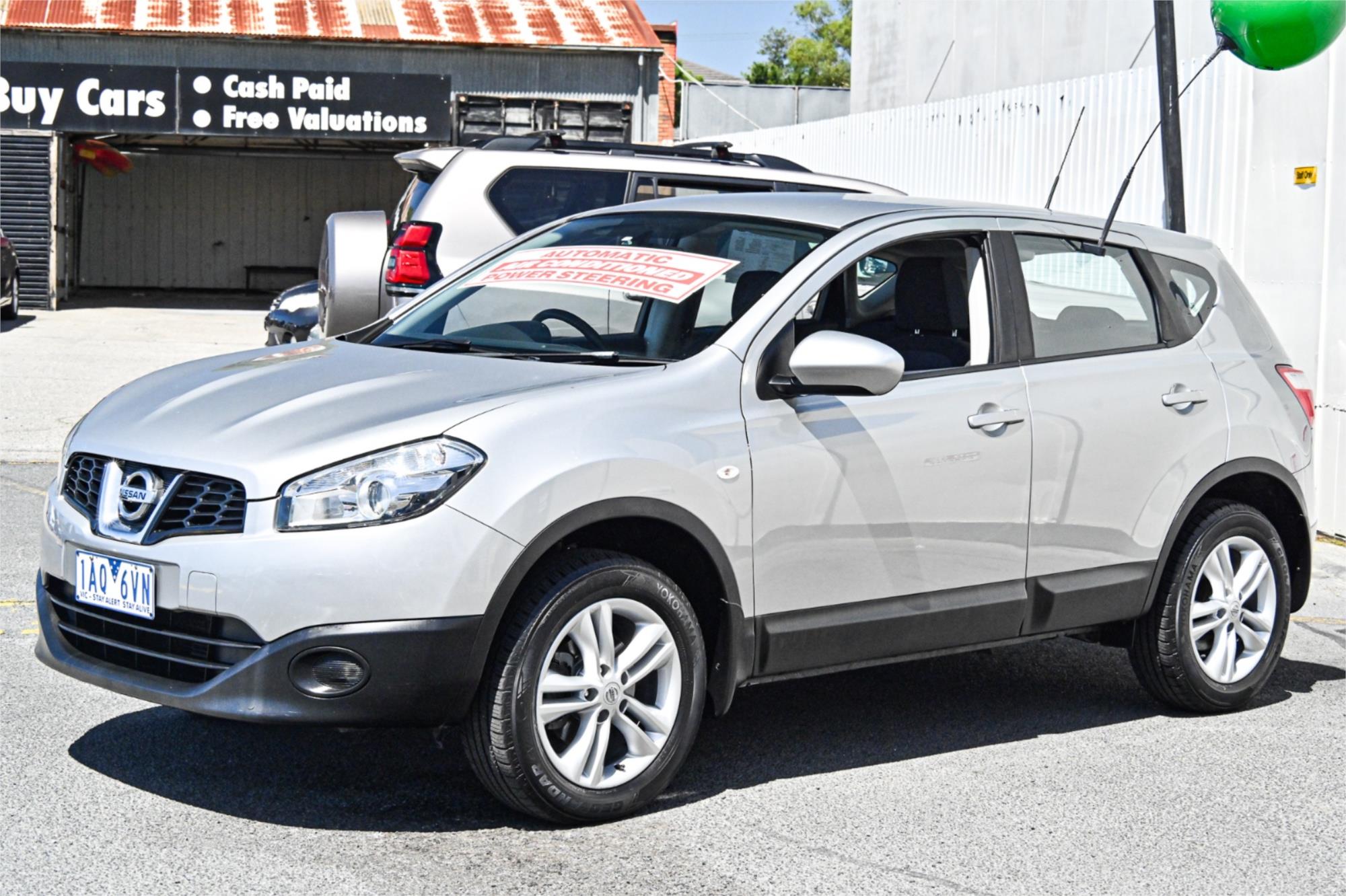 2013 NISSAN DUALIS J10 MY13 ST (4x2) CVT AUTO 6 SP SEQUENTIAL 4D WAGON