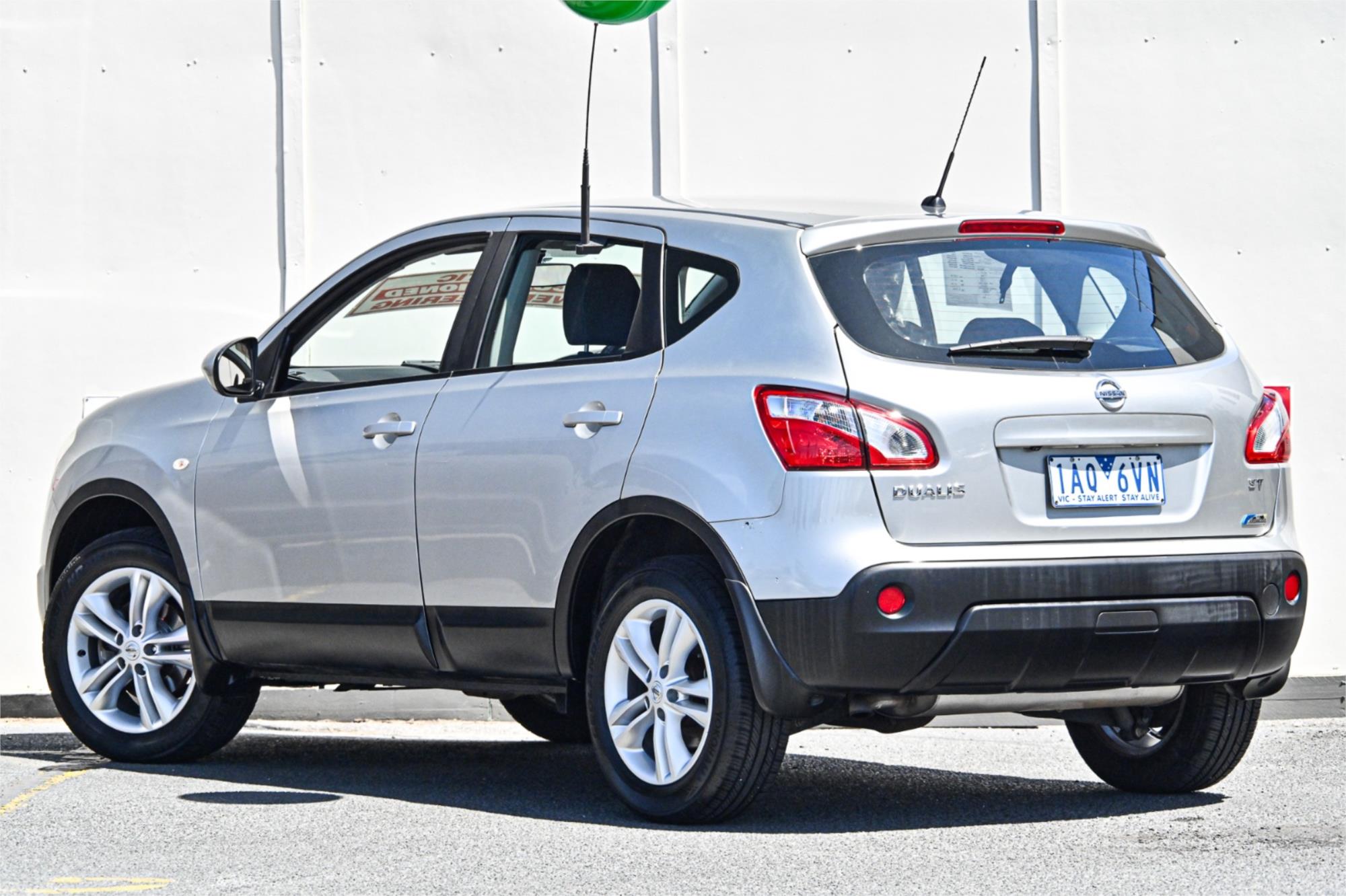 2013 NISSAN DUALIS J10 MY13 ST (4x2) CVT AUTO 6 SP SEQUENTIAL 4D WAGON