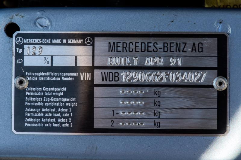 1991 MERCEDES-BENZ 500 SL 4 SP AUTOMATIC 2D CONVERTIBLE