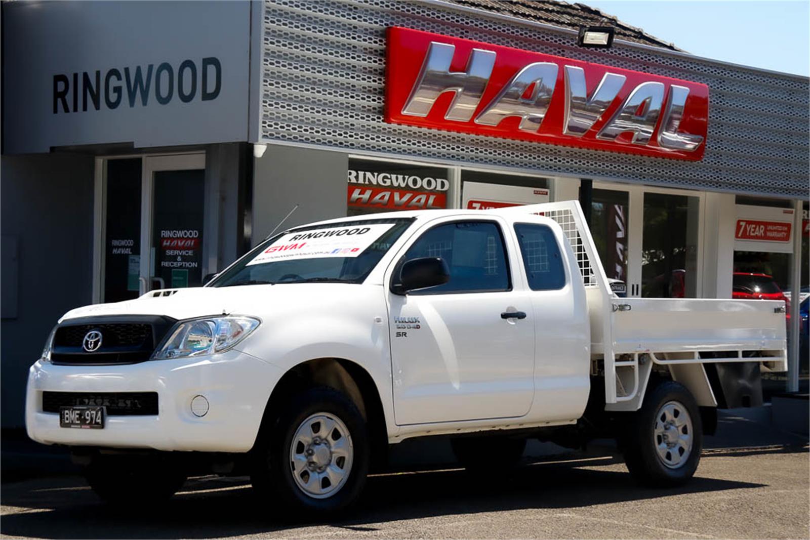 2011 TOYOTA HILUX KUN26R SR MANUAL CAB CHASSIS