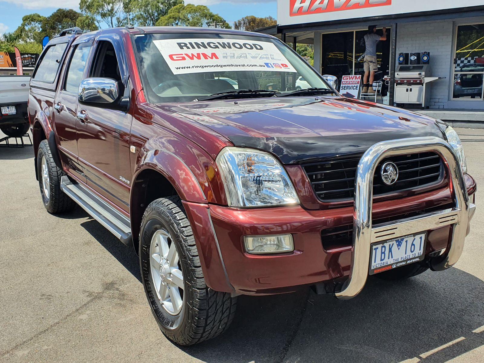 2004 HOLDEN RODEO RA LT AUTOMATIC UTILITY