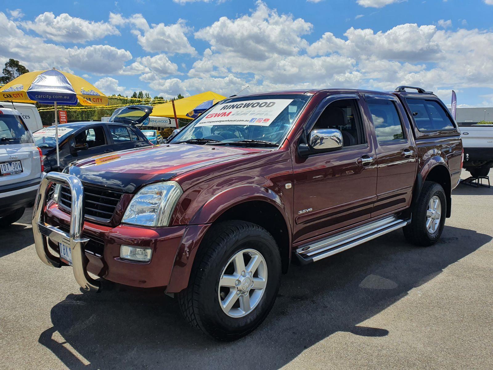 2004 HOLDEN RODEO RA LT AUTOMATIC UTILITY
