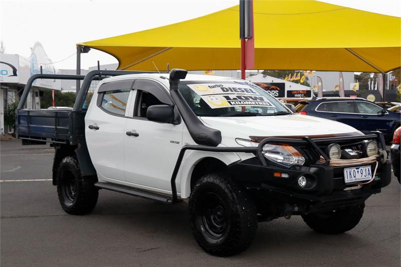 2017 MITSUBISHI TRITON MQ GLX MANUAL CAB CHASSIS