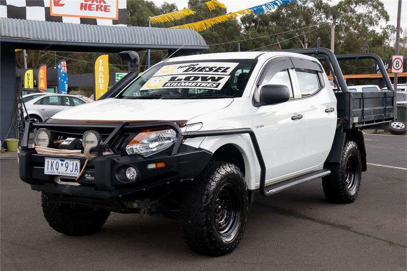 2017 MITSUBISHI TRITON MQ GLX MANUAL CAB CHASSIS