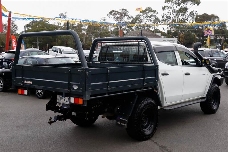 2017 MITSUBISHI TRITON MQ GLX MANUAL CAB CHASSIS