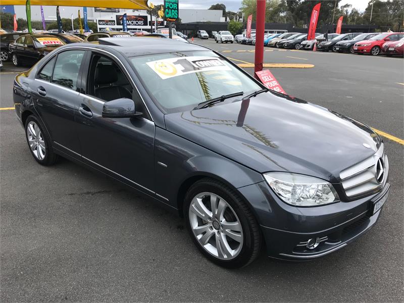 2009 MERCEDES-BENZ C-CLASS W204 C200 KOMPRESSOR SPORTS AUTOMATIC SEDAN