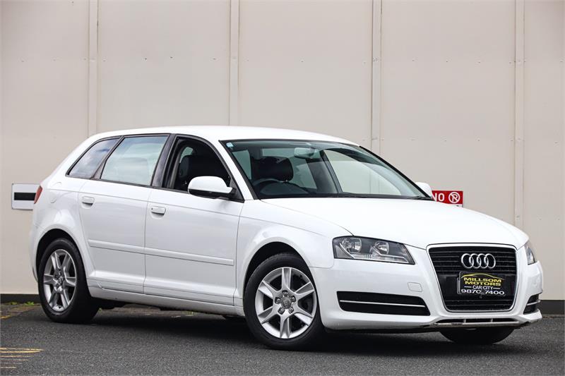 2012 AUDI A3 8P MY12 SPORTBACK 1.6 TDI ATTRACTION 7 SP AUTOMATIC 5D HATCHBACK
