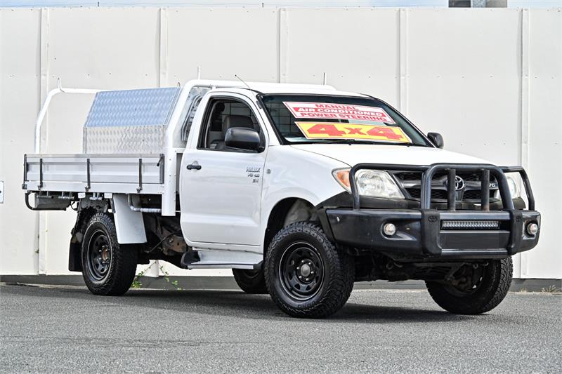2008 TOYOTA HILUX GGN25R SR MANUAL CAB CHASSIS
