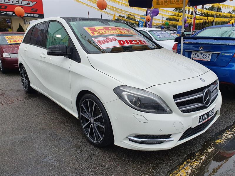 2013 MERCEDES-BENZ B-CLASS W246 B200 CDI SPORTS AUTOMATIC DUAL CLUTCH HATCHBACK