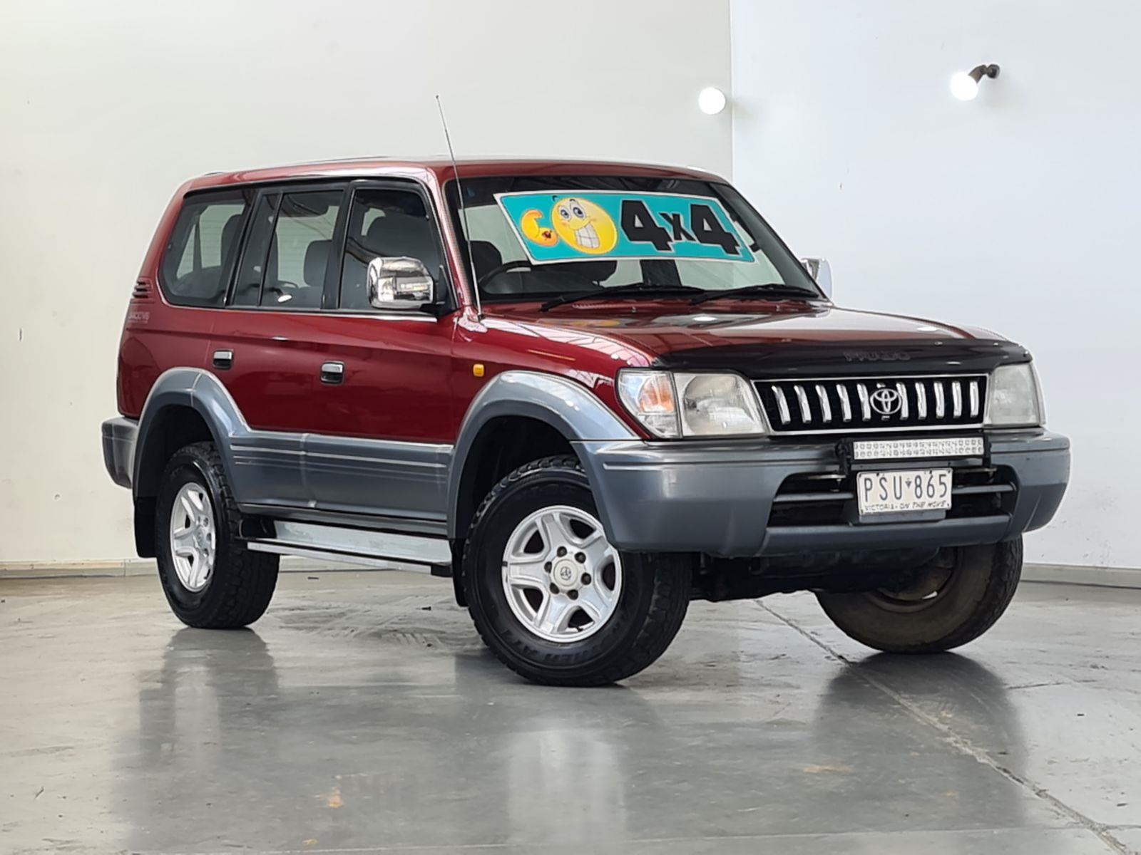 1999 TOYOTA LANDCRUISER PRADO VZJ95R SNOWY MANUAL WAGON