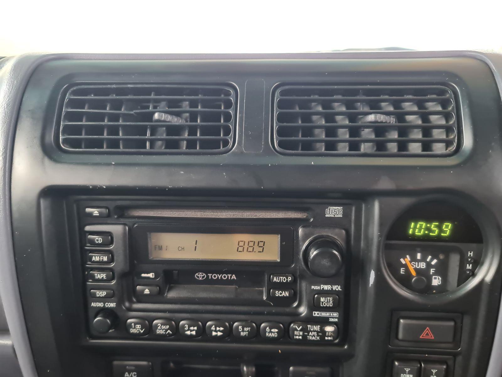 1999 TOYOTA LANDCRUISER PRADO VZJ95R SNOWY MANUAL WAGON