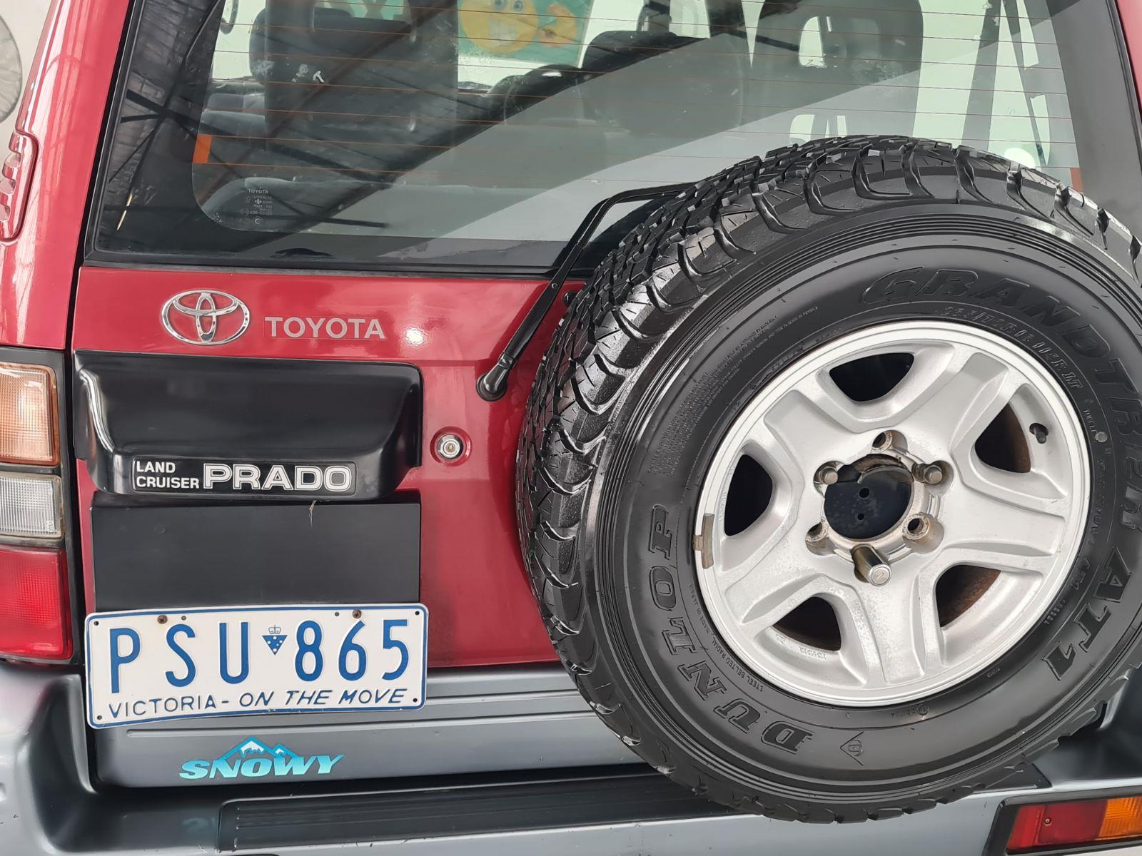 1999 TOYOTA LANDCRUISER PRADO VZJ95R SNOWY MANUAL WAGON