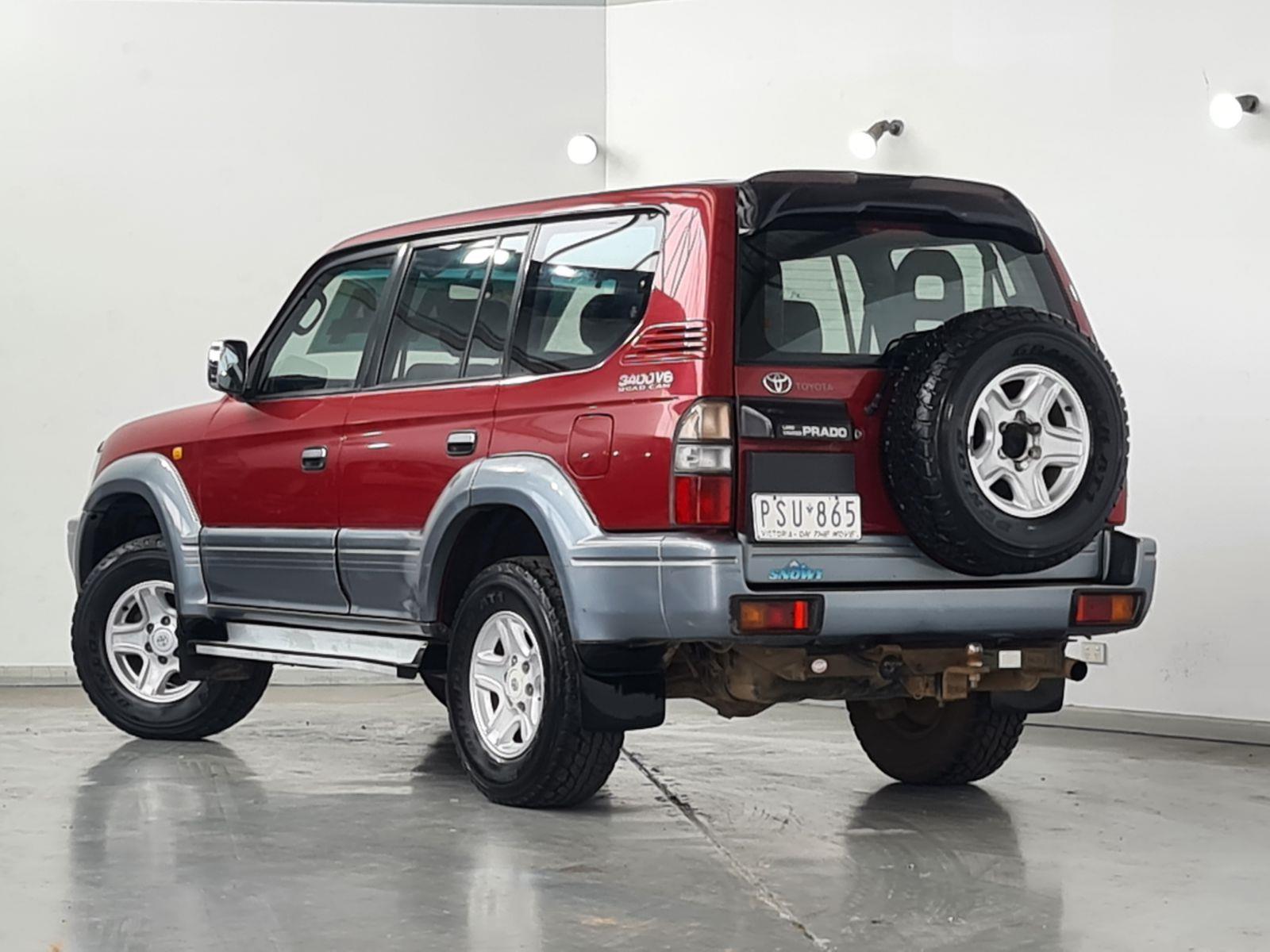 1999 TOYOTA LANDCRUISER PRADO VZJ95R SNOWY MANUAL WAGON