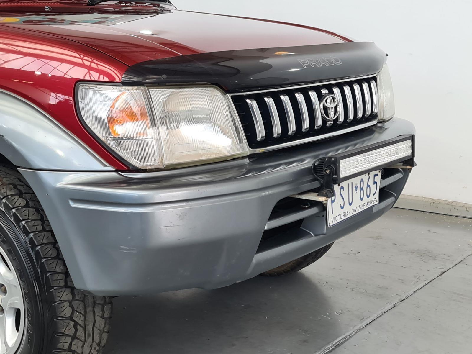 1999 TOYOTA LANDCRUISER PRADO VZJ95R SNOWY MANUAL WAGON