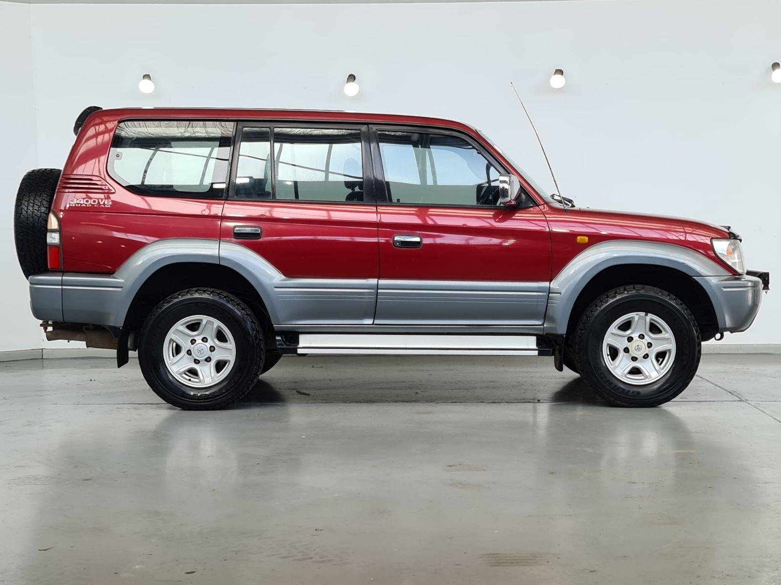1999 TOYOTA LANDCRUISER PRADO VZJ95R SNOWY MANUAL WAGON