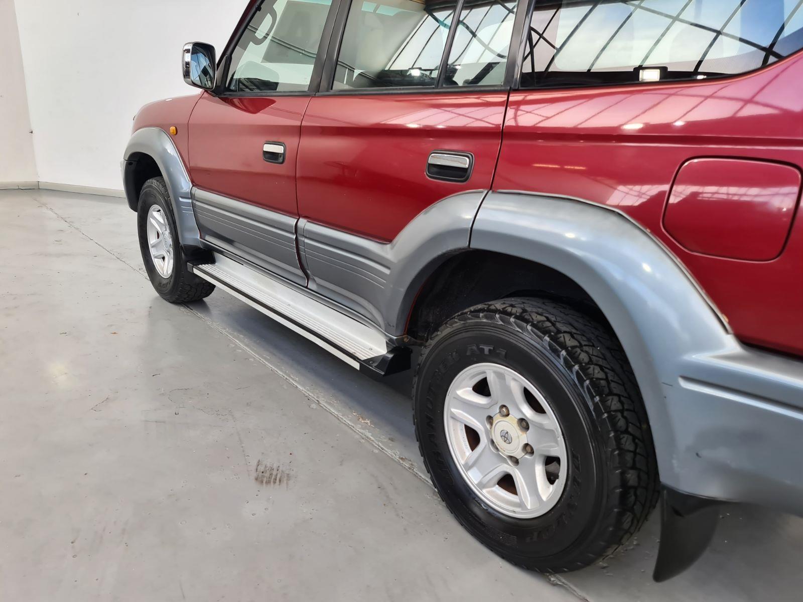 1999 TOYOTA LANDCRUISER PRADO VZJ95R SNOWY MANUAL WAGON