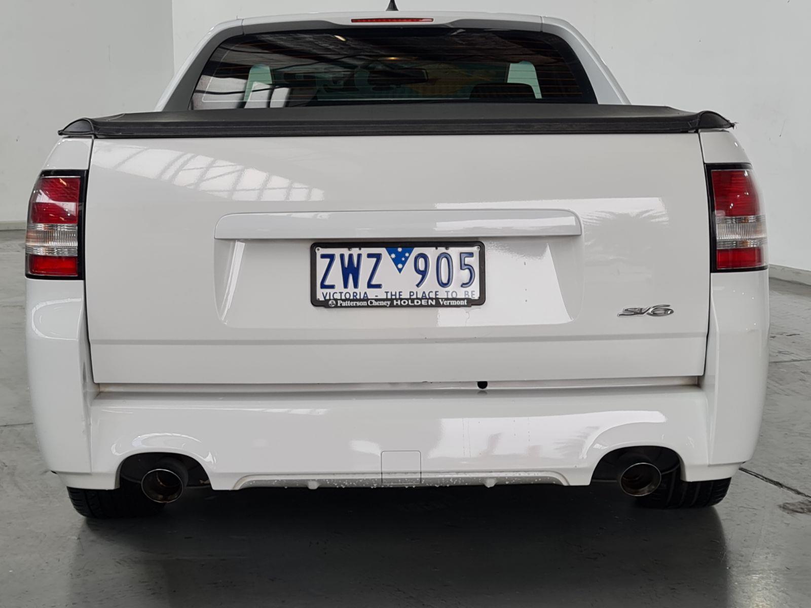 2008 HOLDEN UTE VE SV6 SPORTS AUTOMATIC UTILITY