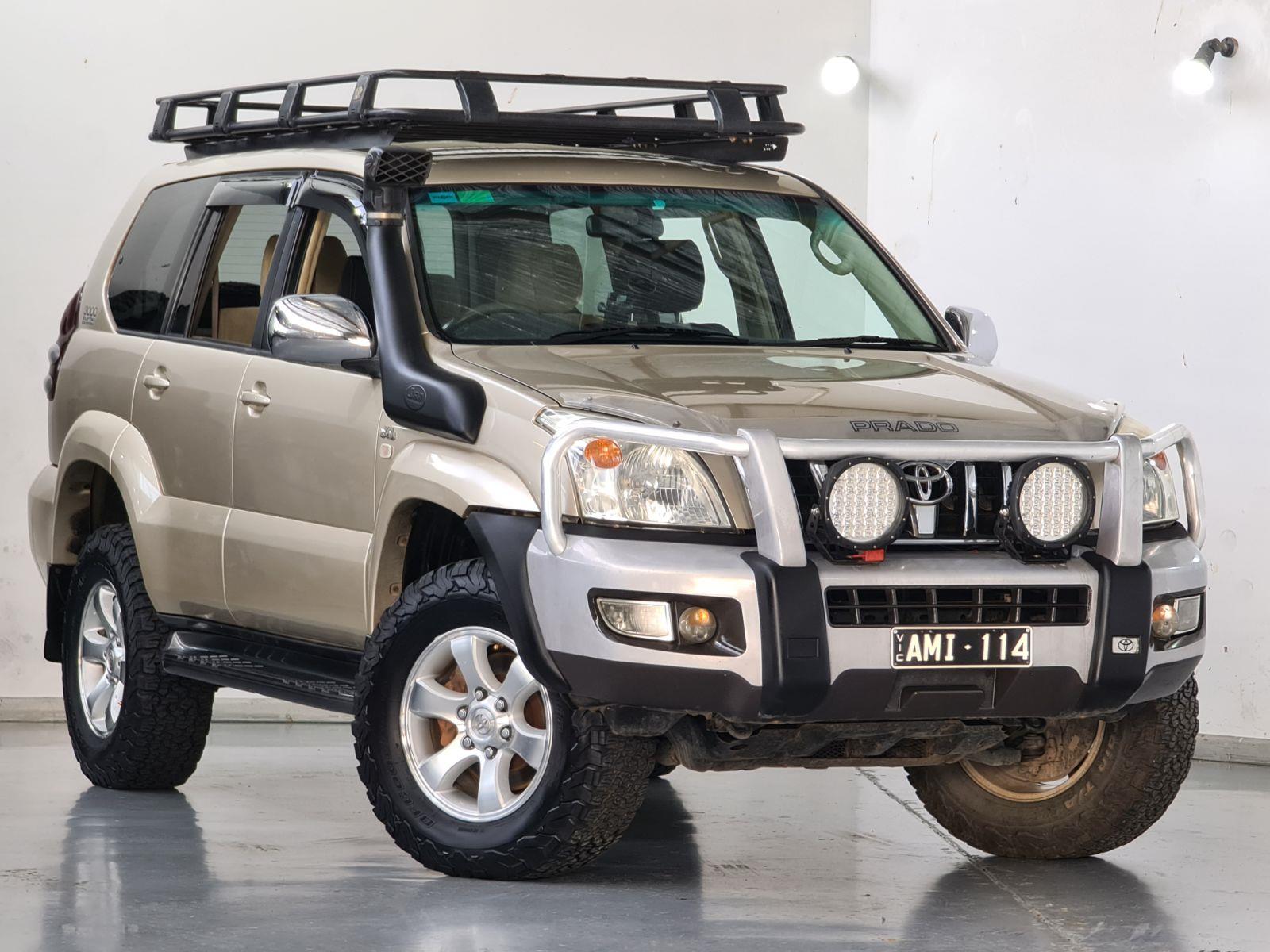 2007 TOYOTA LANDCRUISER PRADO KDJ120R GXL MANUAL WAGON