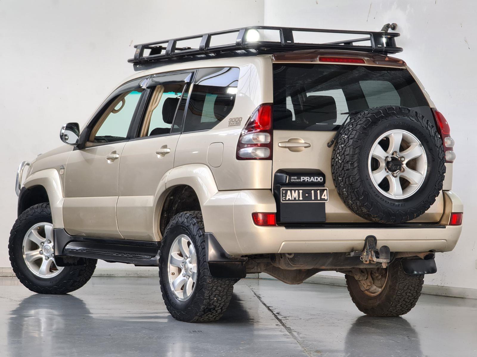 2007 TOYOTA LANDCRUISER PRADO KDJ120R GXL MANUAL WAGON