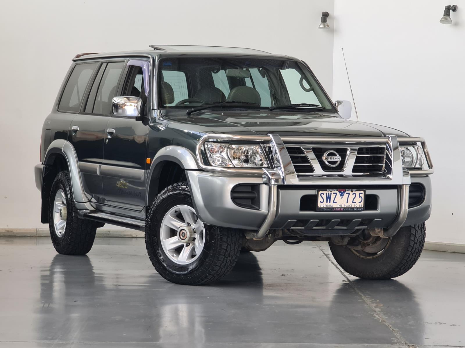 2002 NISSAN PATROL GU III TI SPORTS AUTOMATIC WAGON