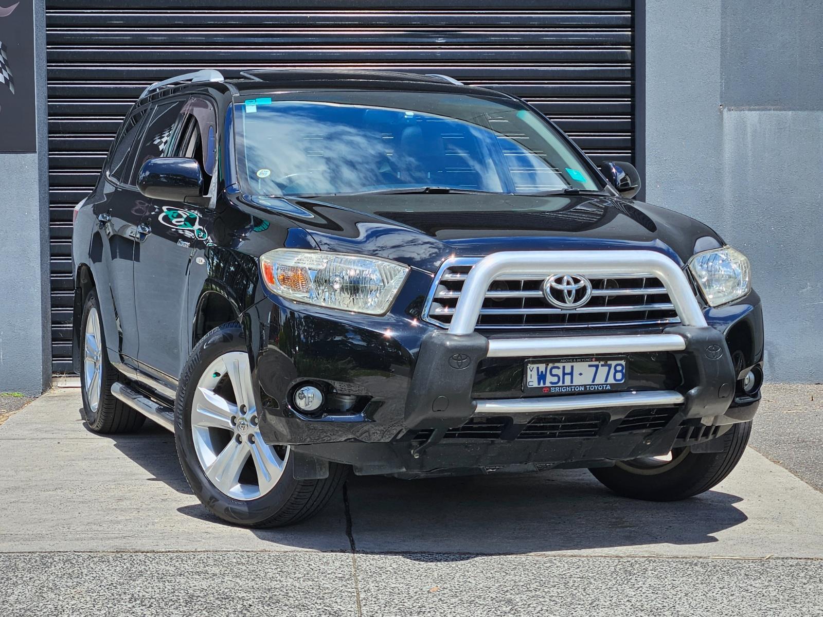 2008 TOYOTA KLUGER GSU45R GRANDE SPORTS AUTOMATIC WAGON