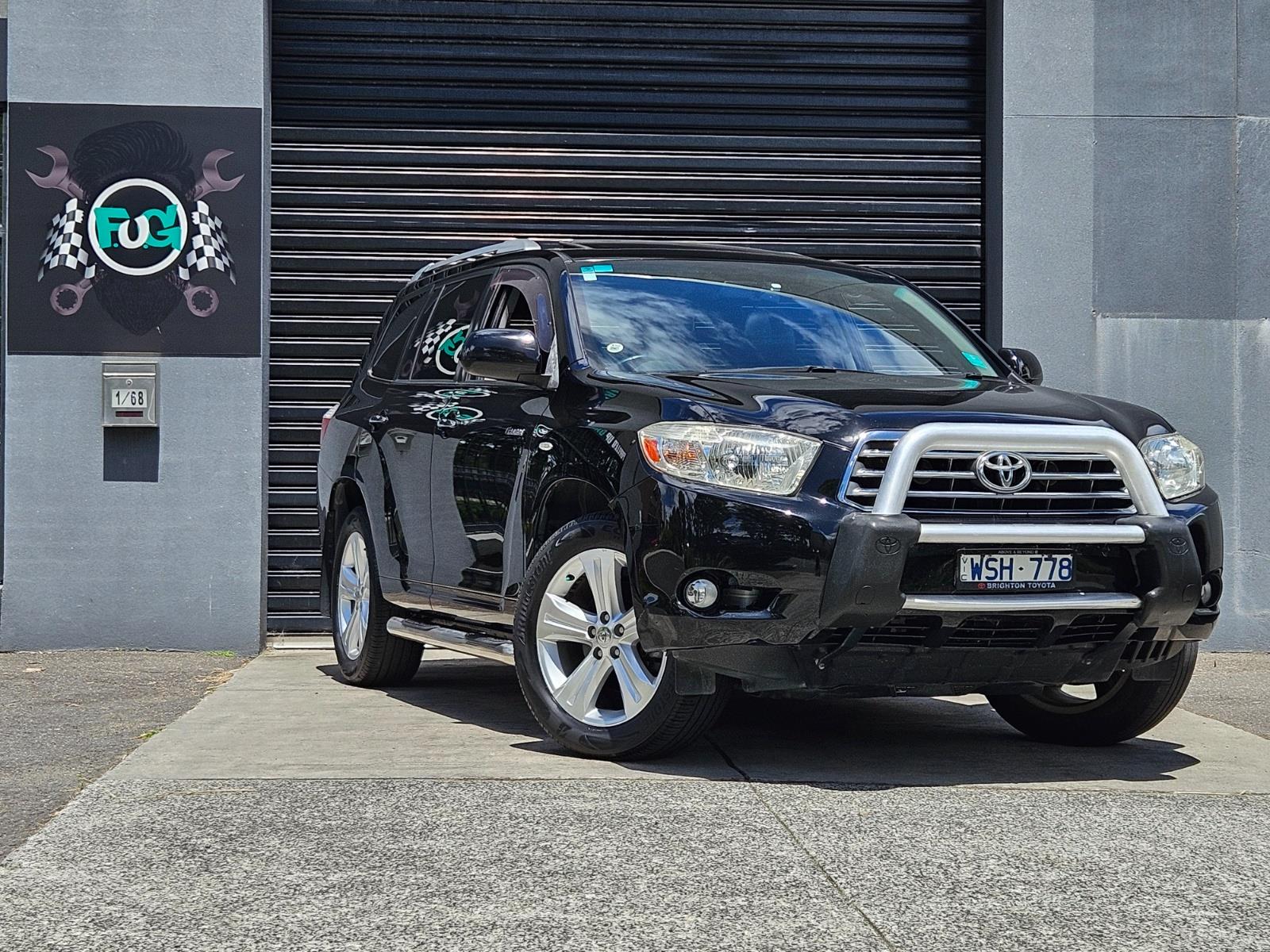2008 TOYOTA KLUGER GSU45R GRANDE SPORTS AUTOMATIC WAGON