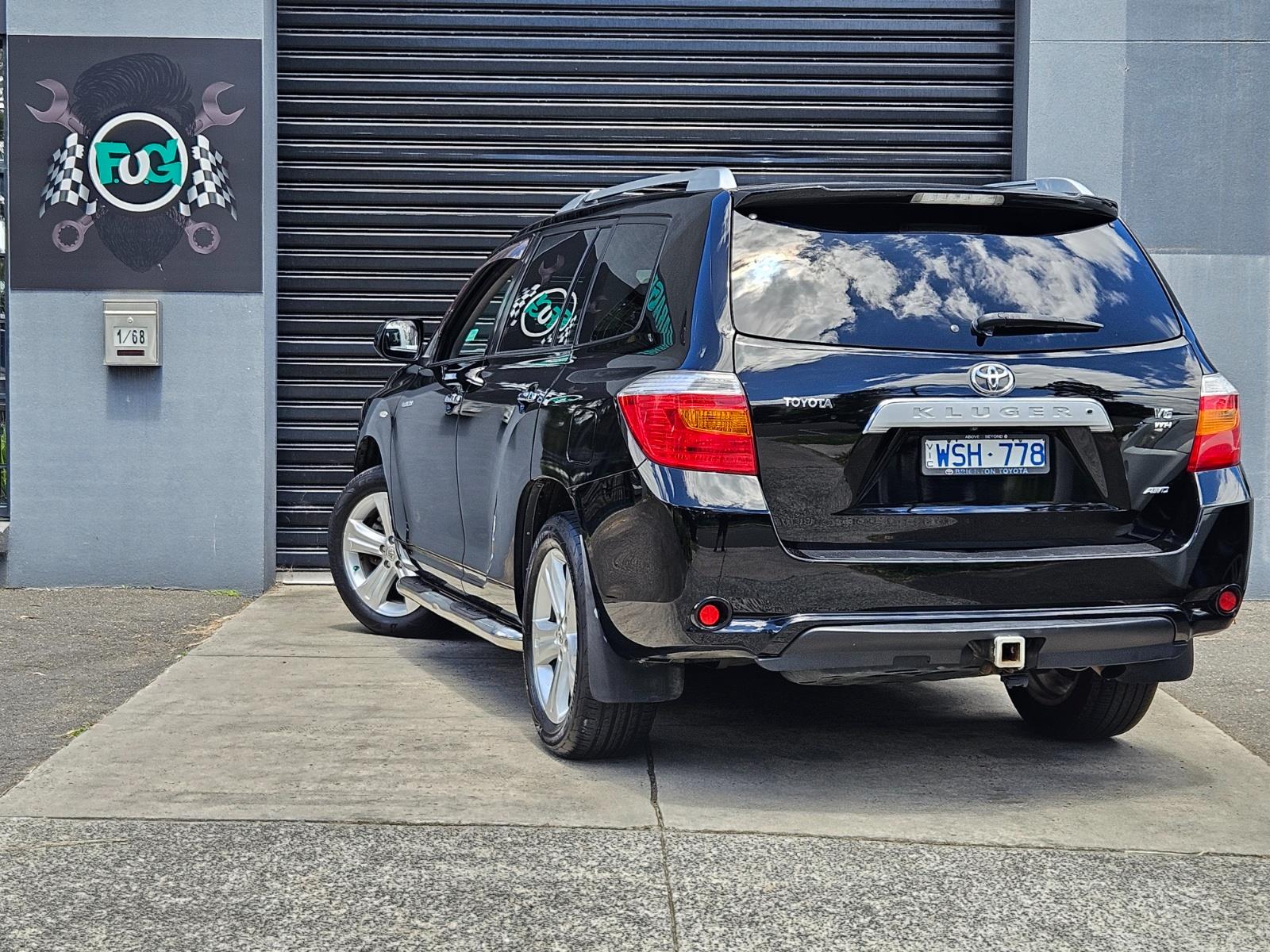 2008 TOYOTA KLUGER GSU45R GRANDE SPORTS AUTOMATIC WAGON