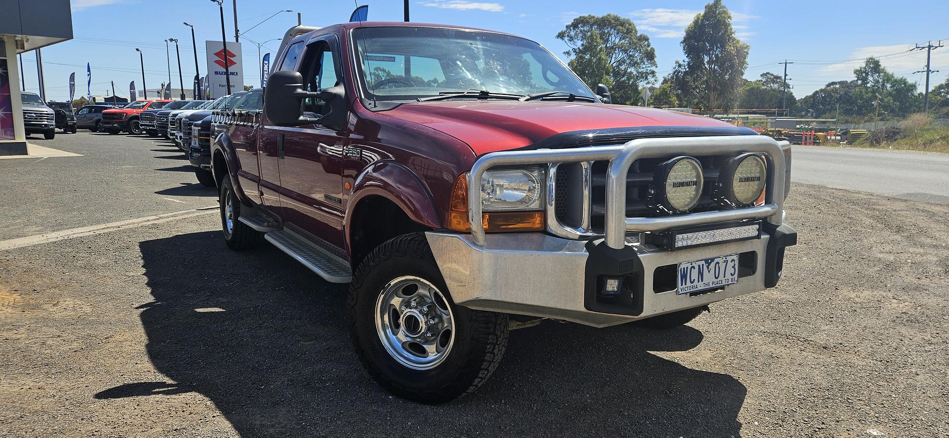 2004 FORD F250 XLT RN AUTO 4X4 SUPER CAB P/UP