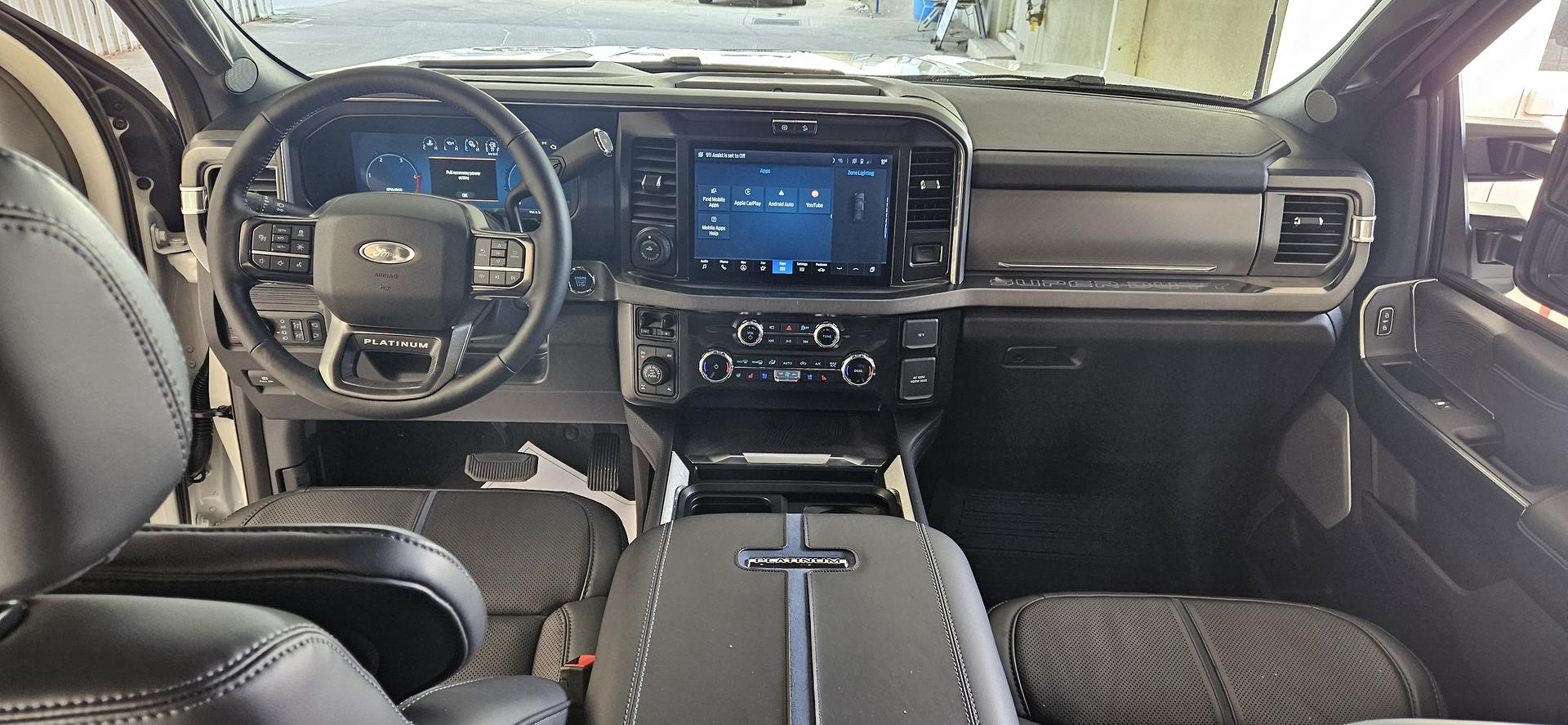 2025 FORD F350 PLATINUM TREMOR 4X4 10 SP AUTOMATIC DUAL CAB P/UP