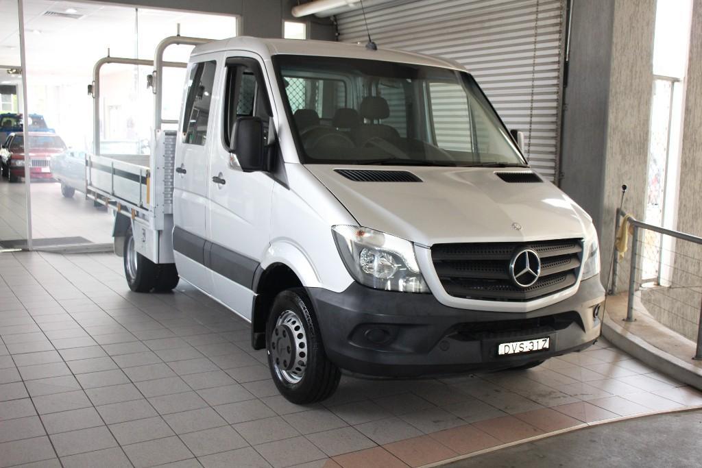 2015 MERCEDES-BENZ SPRINTER 516CDI LWB AUTO DUAL CAB TRAY