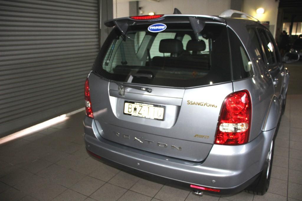 2011 SSANGYONG REXTON RX270 XVT SPR AUTO 4X4 MY10 WAGON