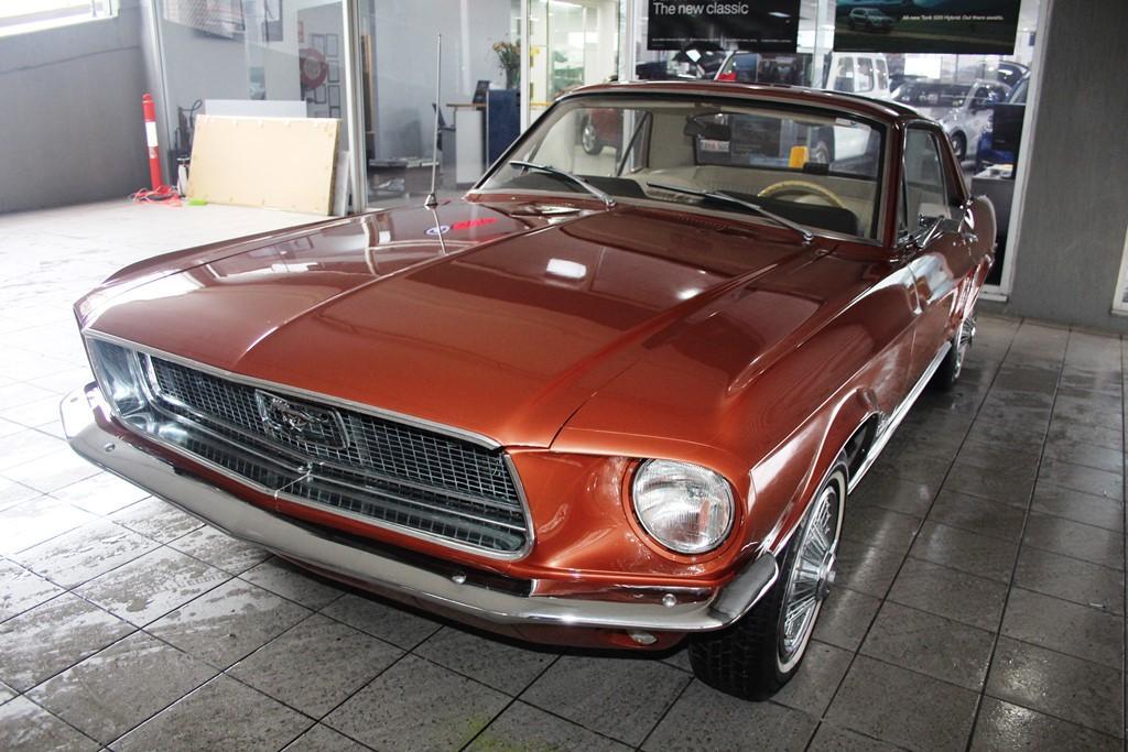 1968 FORD MUSTANG MANUAL COUPE