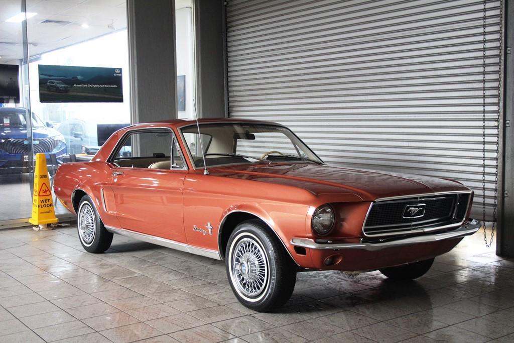 1968 FORD MUSTANG MANUAL COUPE